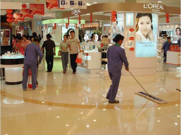 大型商場(chǎng)超市清潔工作流程步驟？